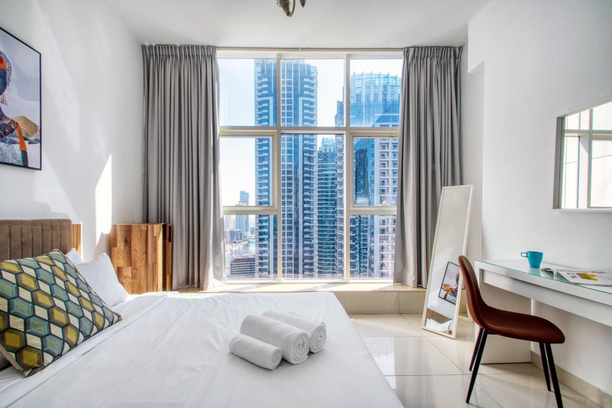 Апартаменты Iconic 2Br With Marina Views Дубай Экстерьер фото